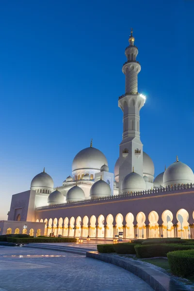 Sheikh Zayed stor moské i Abu Dhabi — Stockfoto