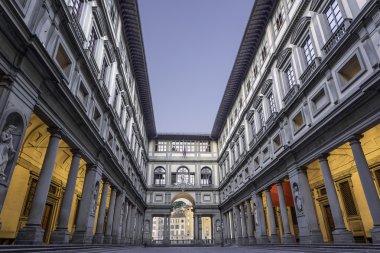 Floransa'da Uffizi Galerisi