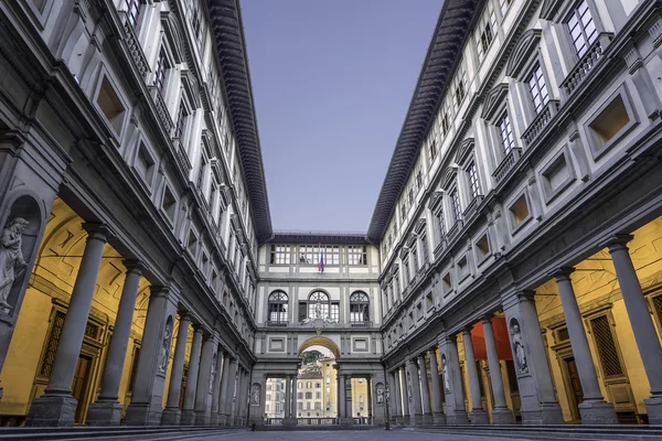 Galerie Uffizi ve Florencii — Stock fotografie