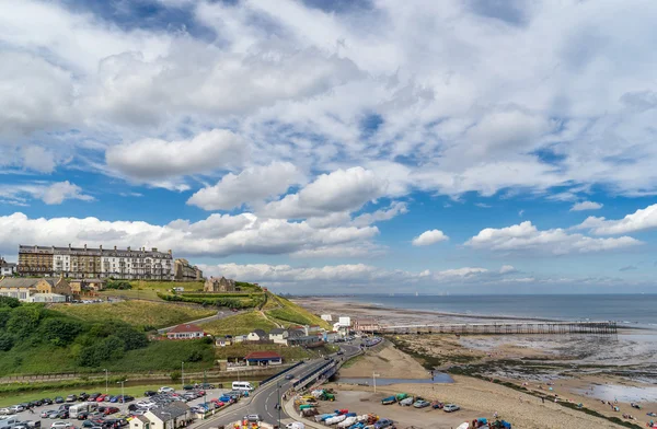 イギリスの海によってソルトバーン — ストック写真