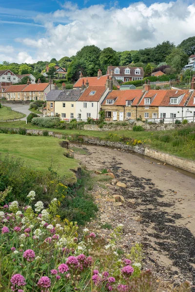 Sandsend i England — Stockfoto