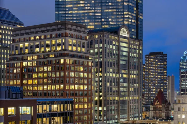 Büro-Skyline von Bostons — Stockfoto