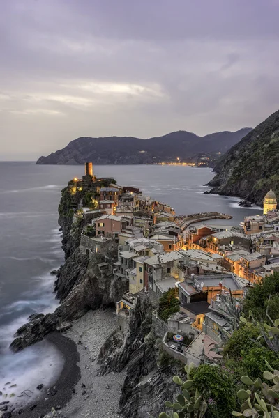 Vernazza on the Cinque Terre in Liguria — Stock Photo, Image