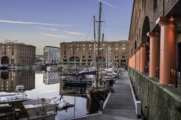 Albert Dock i Liverpool — Stockfoto