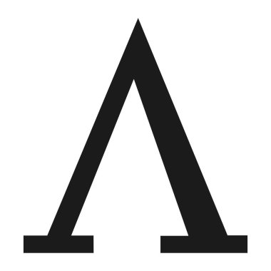 AMPL sembol kripto para logosu, para simgesi beyaz arkaplanda izole. Vektör illüstrasyonu.