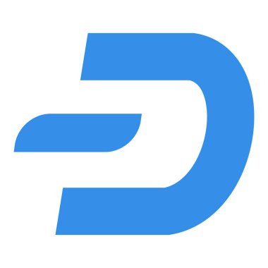 DeFi projesinin kripto para birimi logosunun sembol göstergesi, beyaz arkaplanda izole edilmiş merkezi olmayan para simgesi. Vektör illüstrasyonu.