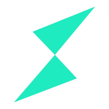 THORChain RUNE sembol kripto para logosu, para simgesi beyaz arkaplanda izole. Vektör illüstrasyonu.