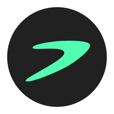 Tellor TRB sembol şifreleme logosu, para simgesi beyaz arkaplanda izole. Vektör illüstrasyonu.