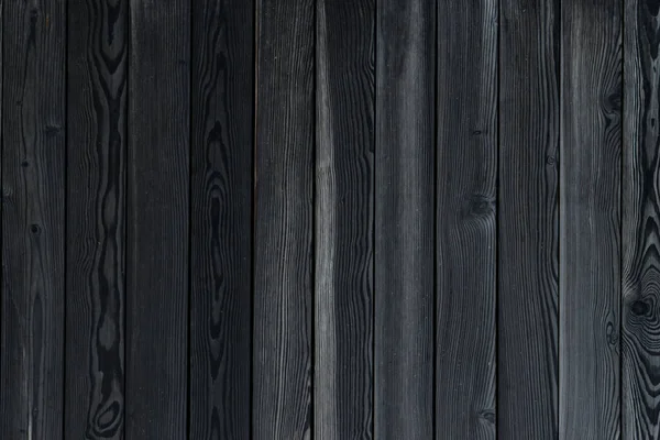 Nero Legno Sfondo Texture Parete Bordo Pavimento Legno Vecchio — Foto Stock