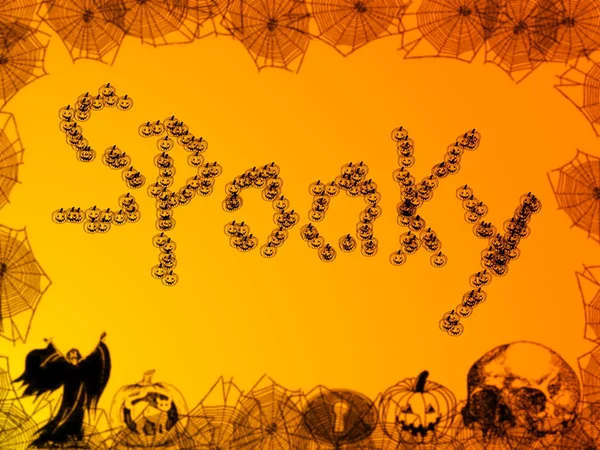 Fundo de Halloween — Fotografia de Stock