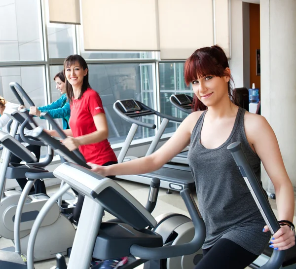 På gymmet — Stockfoto