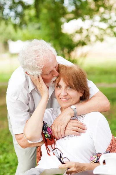 Senior couple in love — Stock Photo, Image