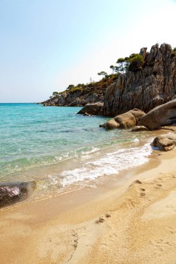 Akdeniz plajı ve denizi