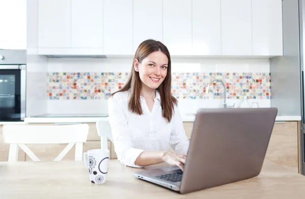 Arbeiten zu Hause — Stockfoto