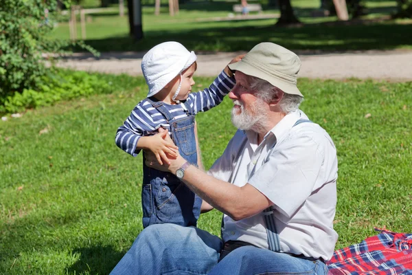 Playing with hats — Stock Photo, Image