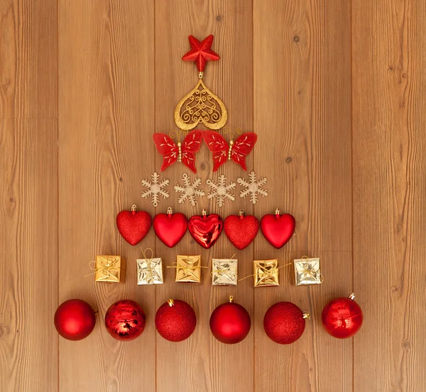 Assorted Christmas decorations — Stock Photo, Image