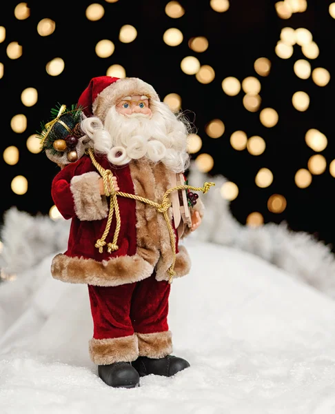 Père Noël dans la nuit de Noël — Photo