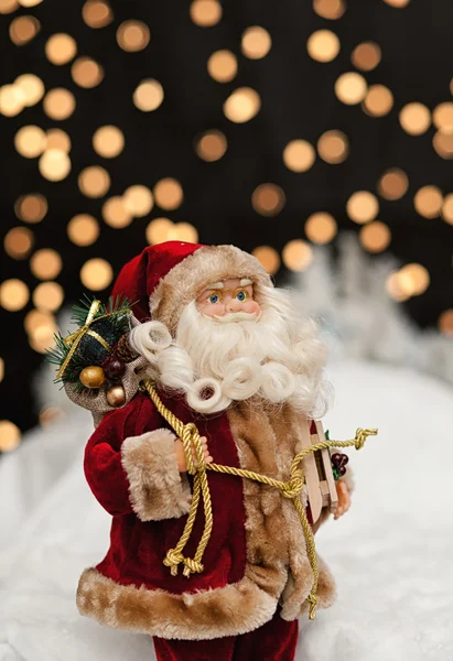 Père Noël dans la nuit de Noël — Photo