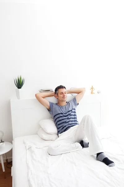 Young man daydreaming — Stock Photo, Image