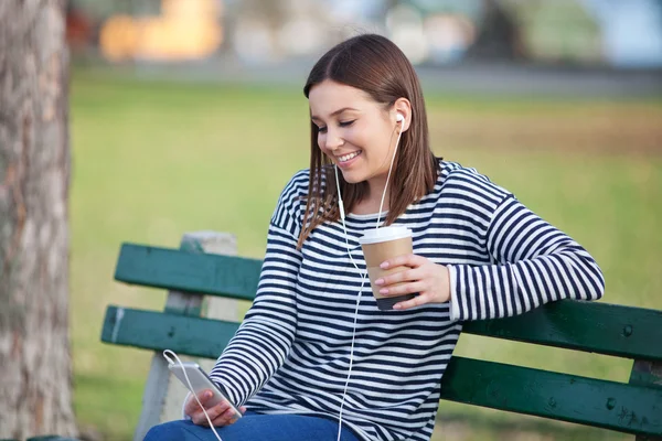 Café y música — Foto de Stock