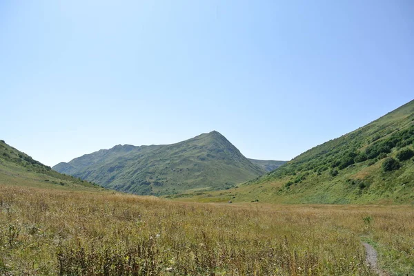 在北高加索地区的山上旅行 Aibga山脊 — 图库照片