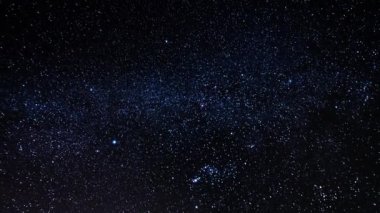 Yıldızlı gece gökyüzü 4k Zaman Çizelgesi