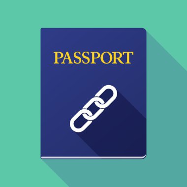 Uzun bir zincir ile gölge pasaportu