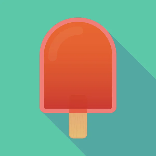 长阴影冰淇淋图标 — 图库矢量图片