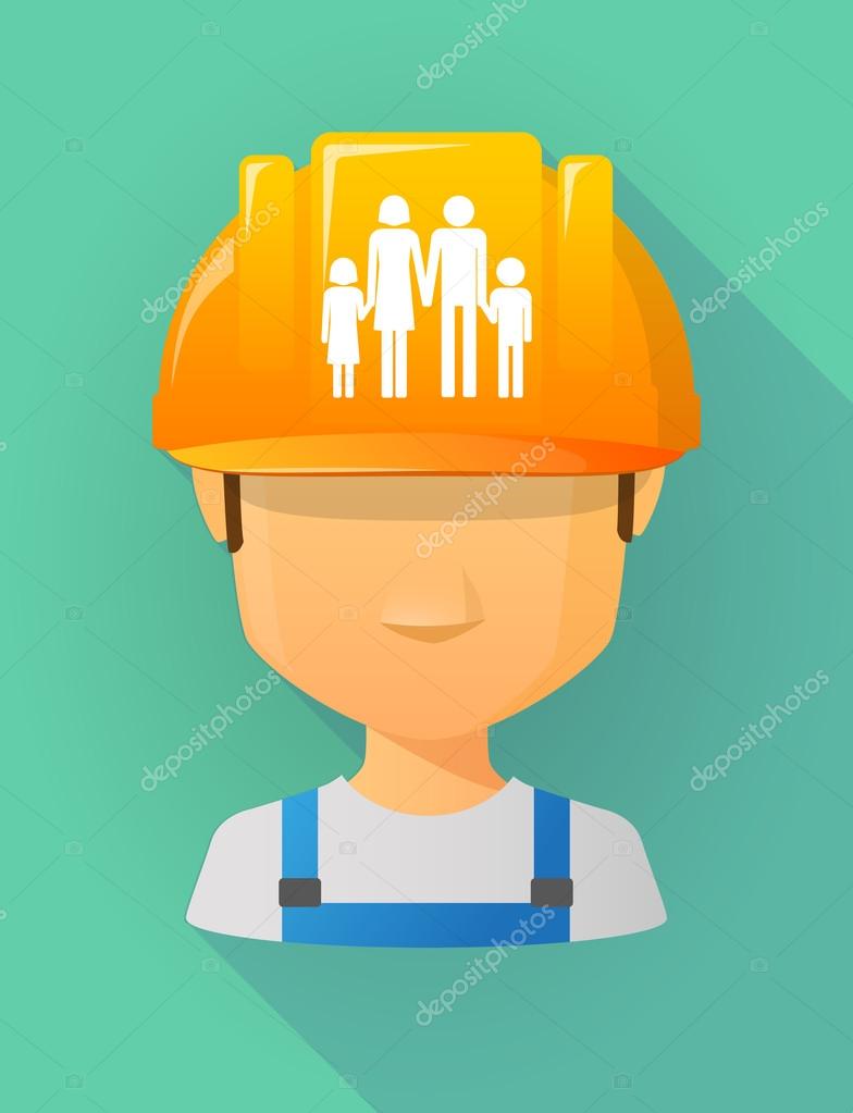 Worker male avatar wearing a safety helmet with a conventional f Stock Vector Image by ©jpgon #113419792 Worker male avatar wearing a safety helmet with a conventional f Stock Vector Image by ©jpgon #113419792