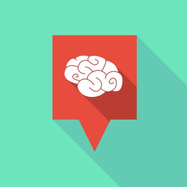 Uzun araç ipucu simgesini bir beyin ile