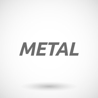  Metal metin gösterimi