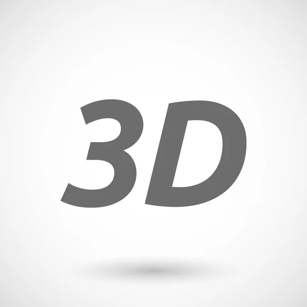 Illustration du texte 3D — Image vectorielle