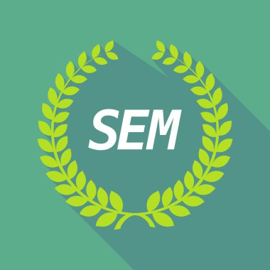 Uzun gölge defne çelengi Sem metinle