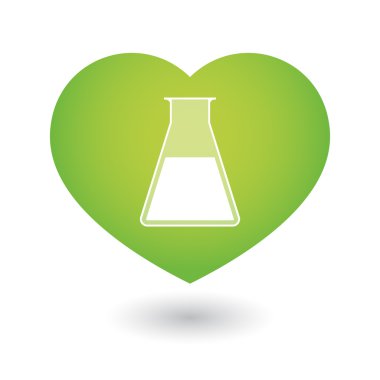 kimyasal testi rube ile kalp simgesi
