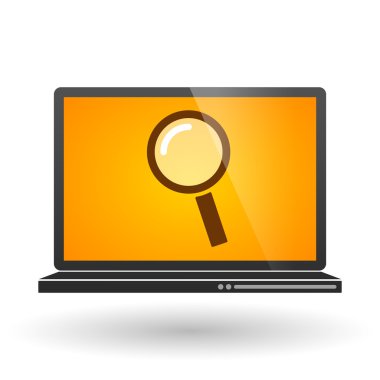 dizüstü bilgisayar ile bir 