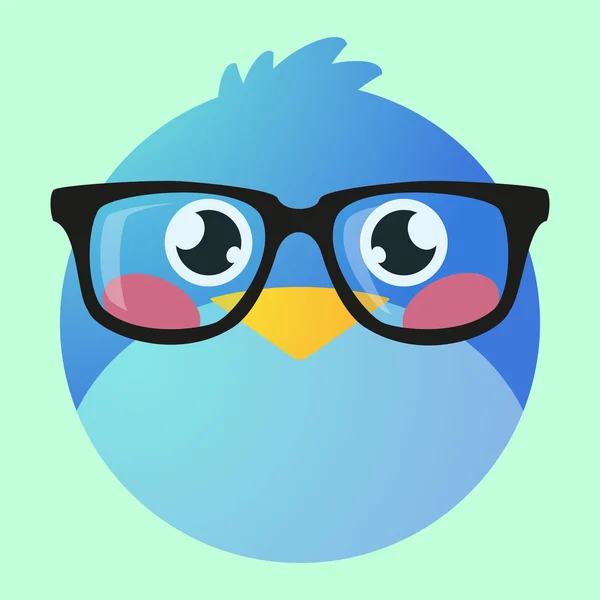 Avatar de aves — Vector de stock