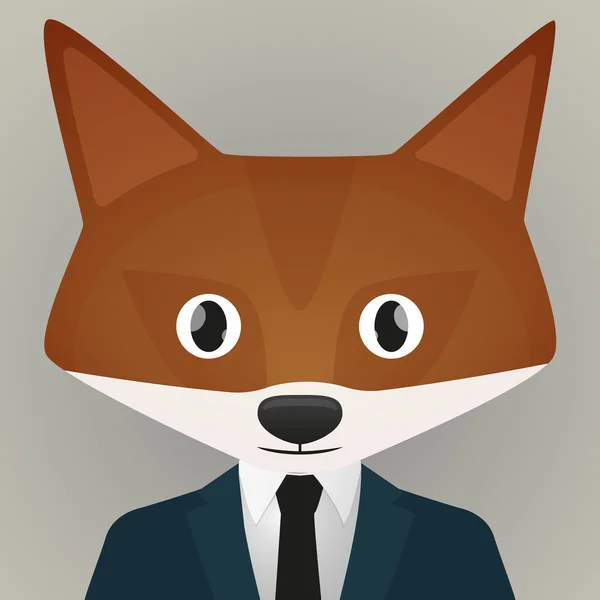 Fox avatar — Stockový vektor