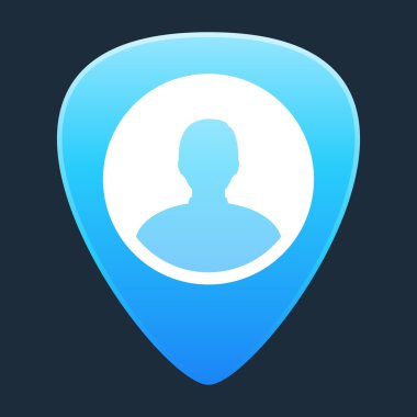 bir avatar ile Guitar pick