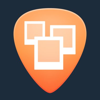 gitar fotoğraflardan oluşan bir demet almak