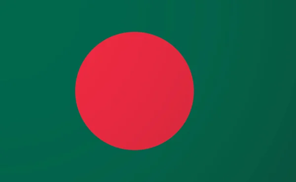 孟加拉国国旗 — 图库矢量图片