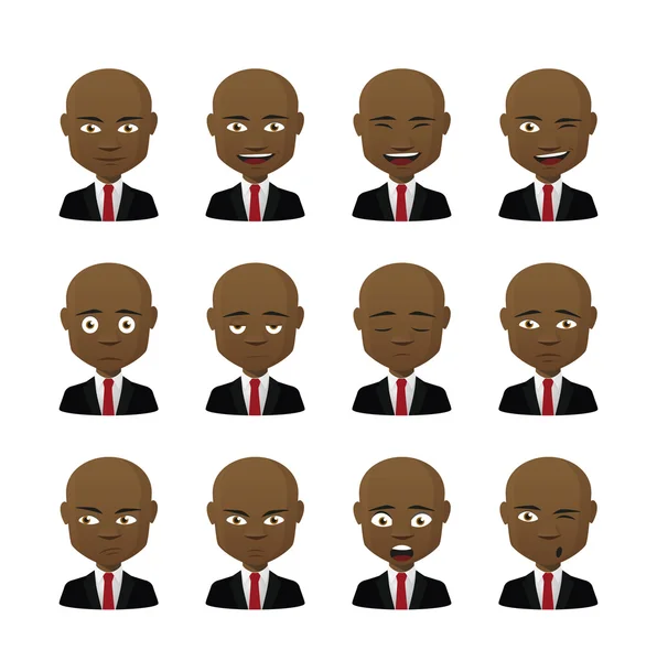 erkek avatar ifade kümesi
