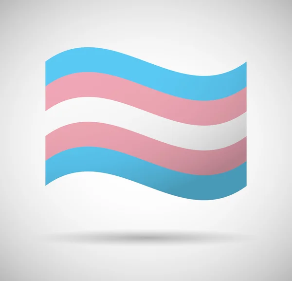 Transgender flag — Stock Vector