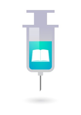 Bir kitapla şırınga