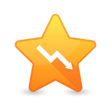 Yıldız simgesi ile bir grafik izole