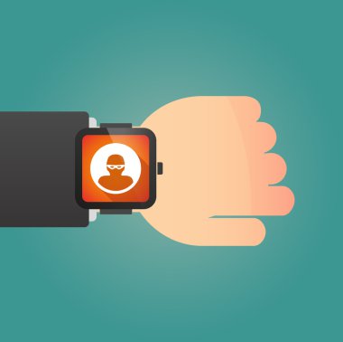 Akıllı izle simge hırsız ile