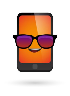 Gözlüklü şirin telefon avatar