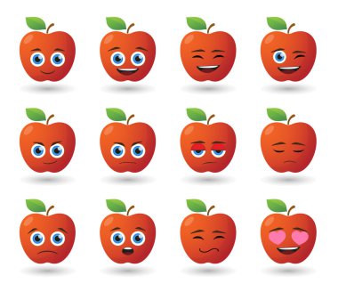 Apple avatar ifade kümesi