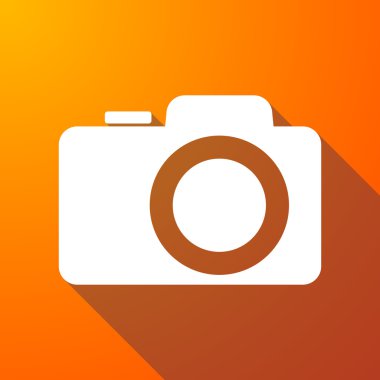 Fotoğraf Kamerası Uzun Gölge Simgesi