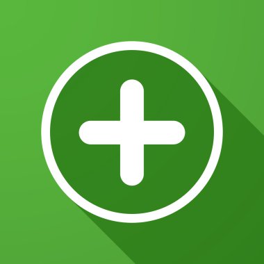 Matematiksel bir işareti uzun gölge simgesiyle