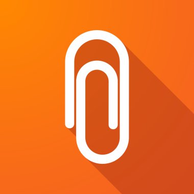 Uzun gölge simgesi ile bir klip